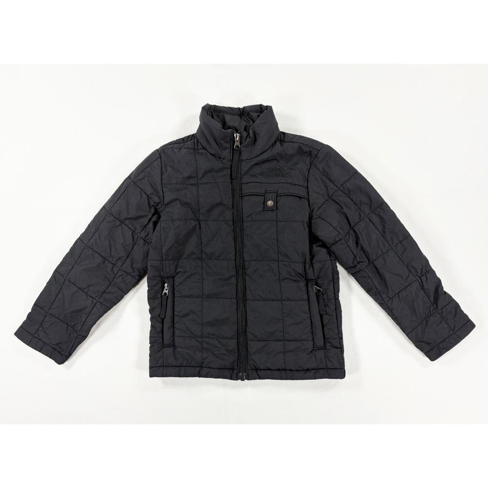 The North Face Boys XXS 5 Black Lightweight Quilted Insulated Puffer Jacket Coat